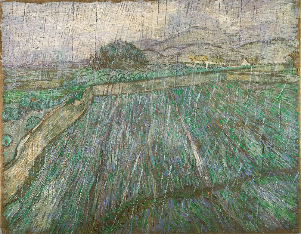 Rain art print by Vincent van Gogh for $57.95 CAD