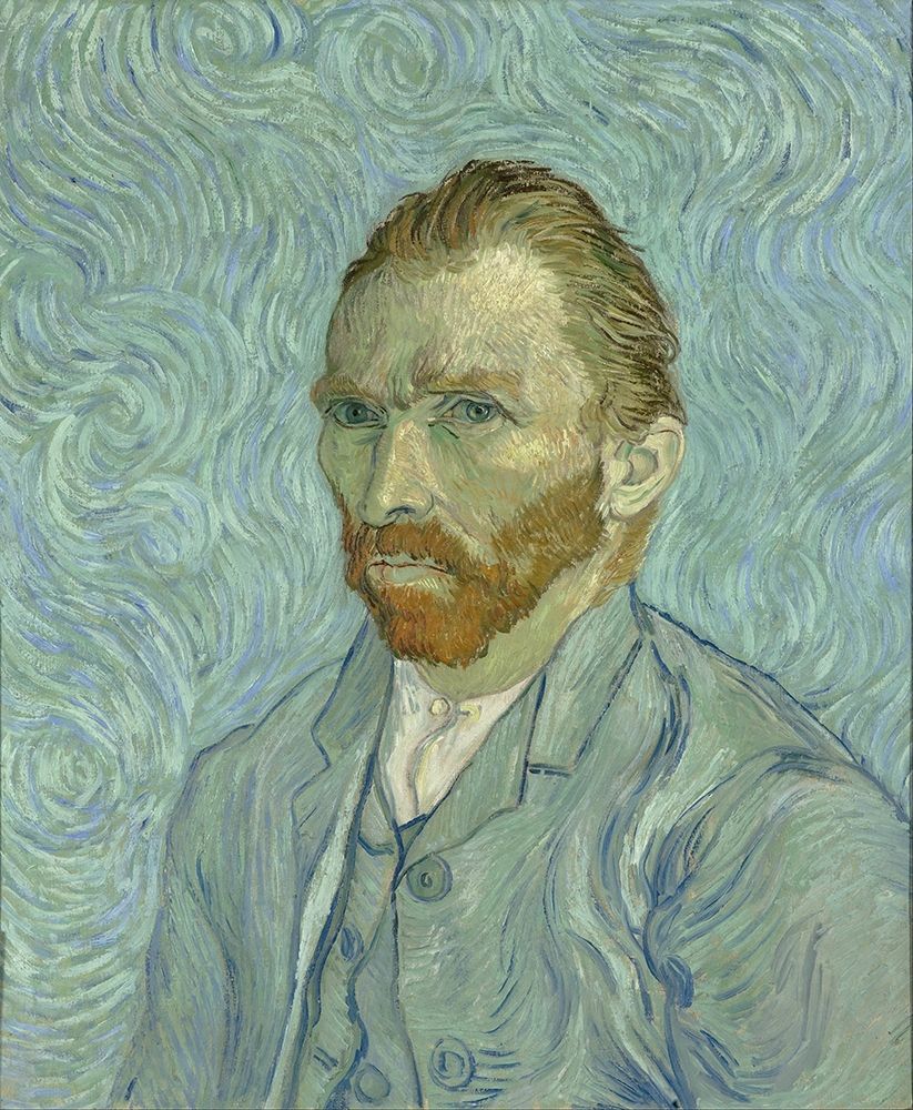Self-portrait art print by Vincent van Gogh for $57.95 CAD
