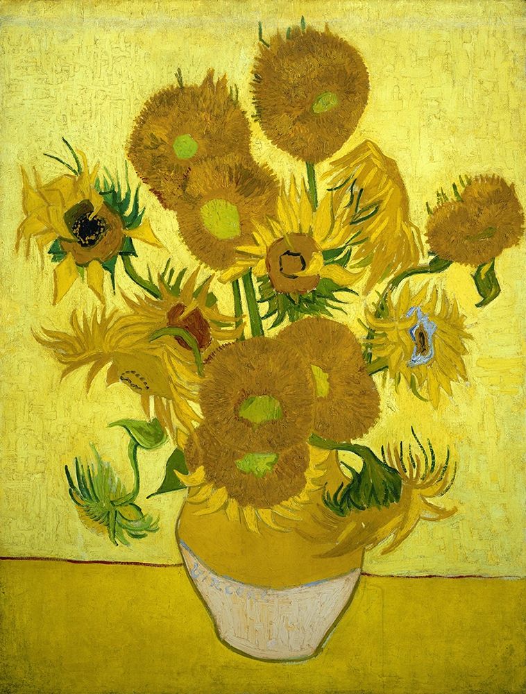 Sunflowers art print by Vincent van Gogh for $57.95 CAD