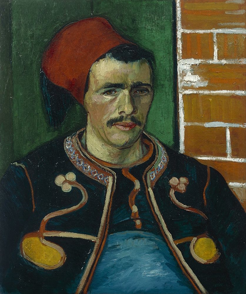 The Zouave art print by Vincent van Gogh for $57.95 CAD