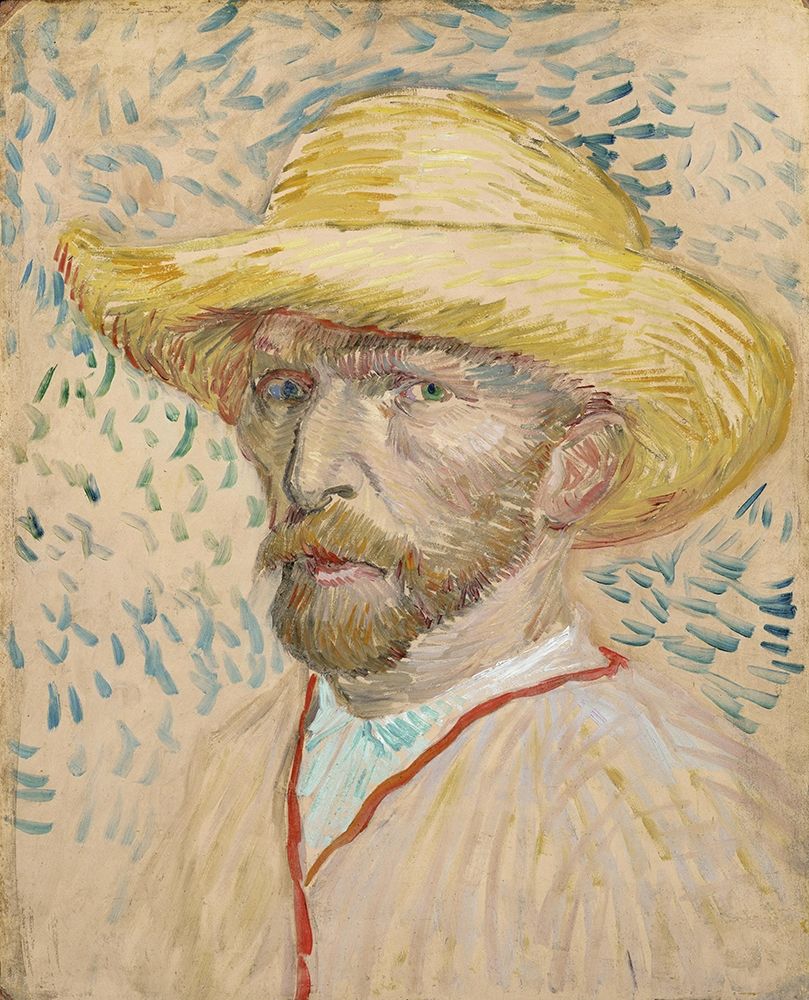 Self-portrait art print by Vincent van Gogh for $57.95 CAD