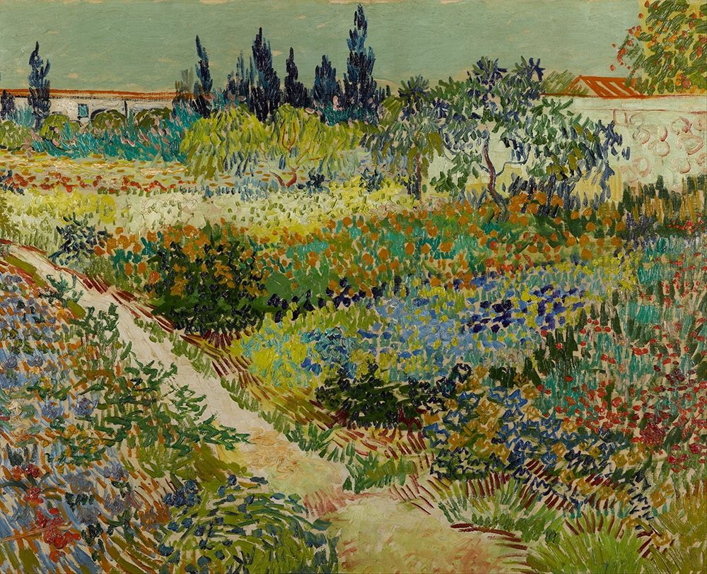 Garden at Arles art print by Vincent van Gogh for $57.95 CAD