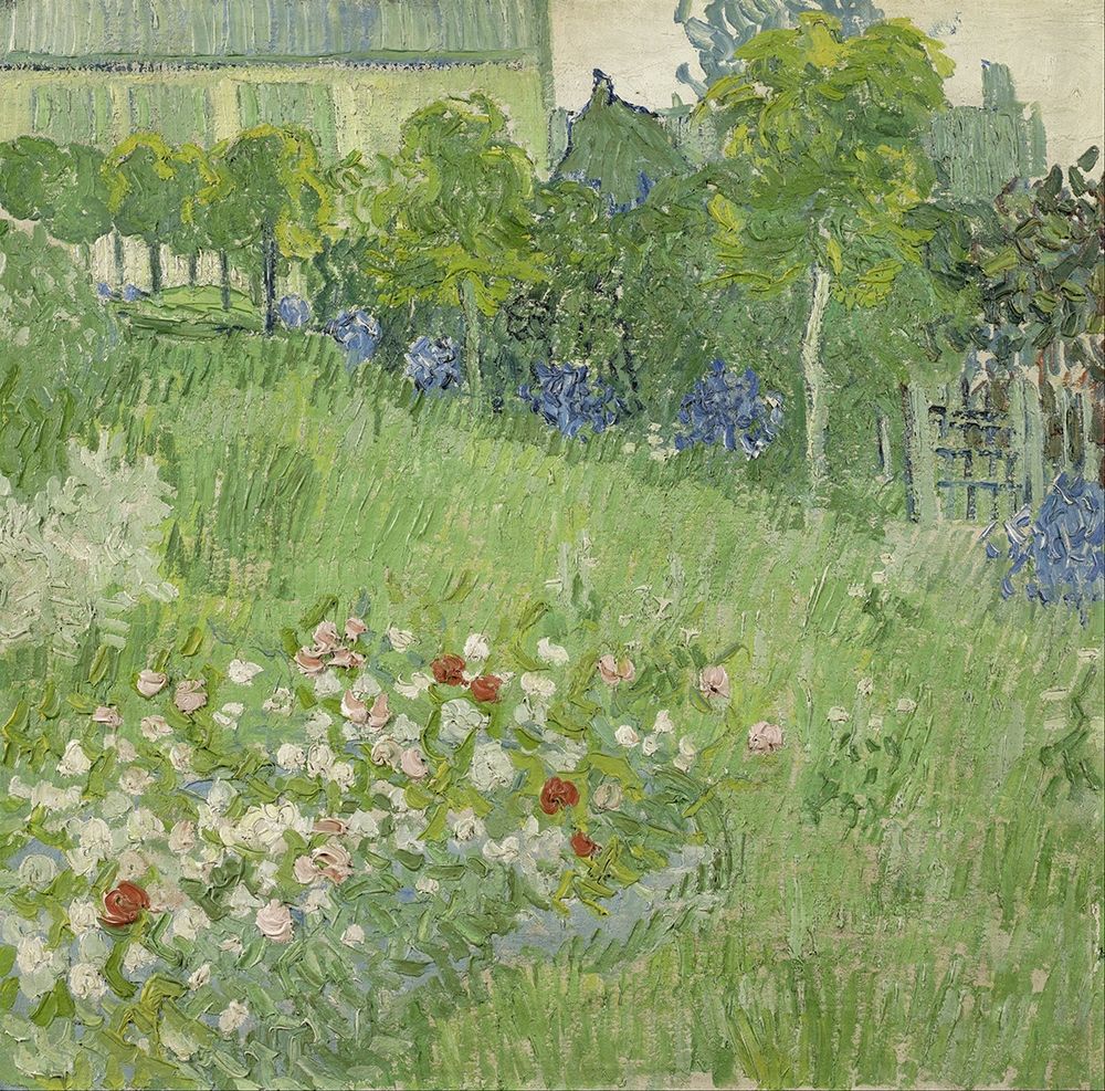 Daubignys garden art print by Vincent van Gogh for $57.95 CAD