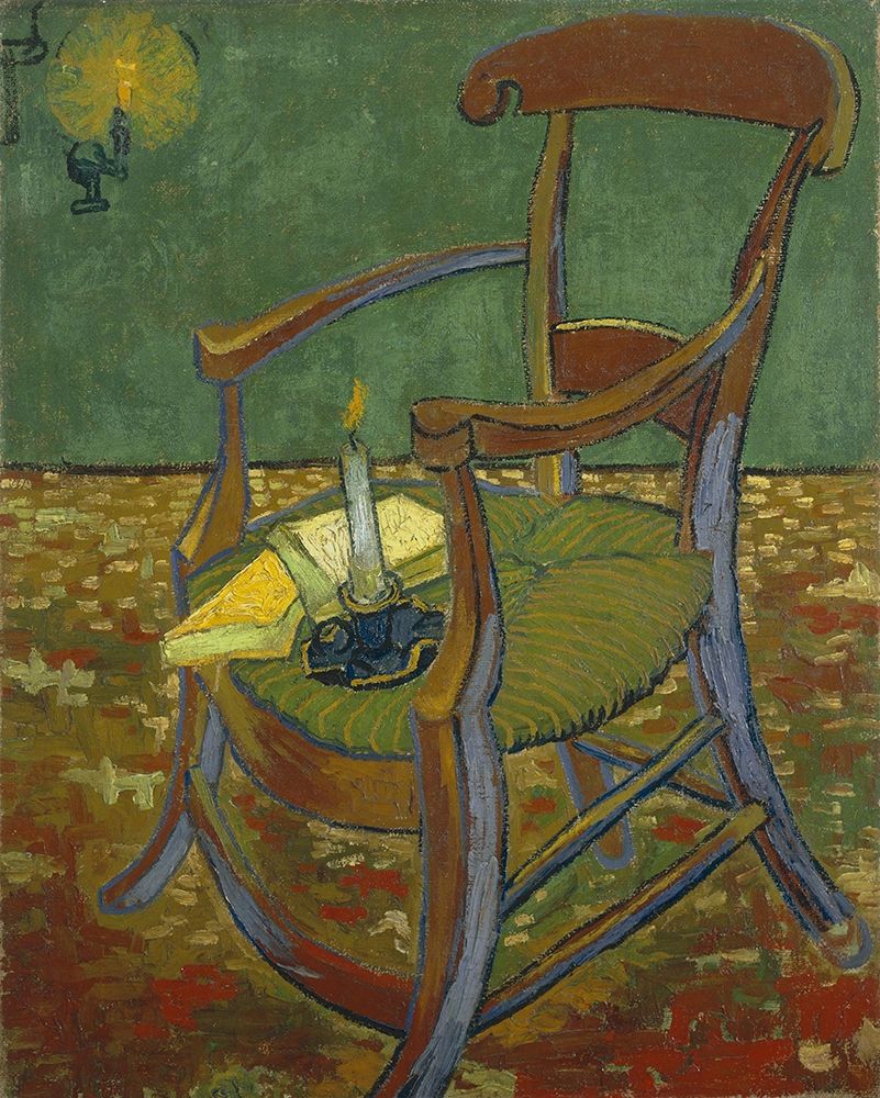 Gauguins chair art print by Vincent van Gogh for $57.95 CAD