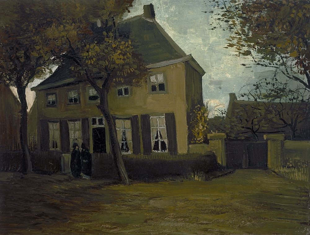The vicarage at Nuenen art print by Vincent van Gogh for $57.95 CAD
