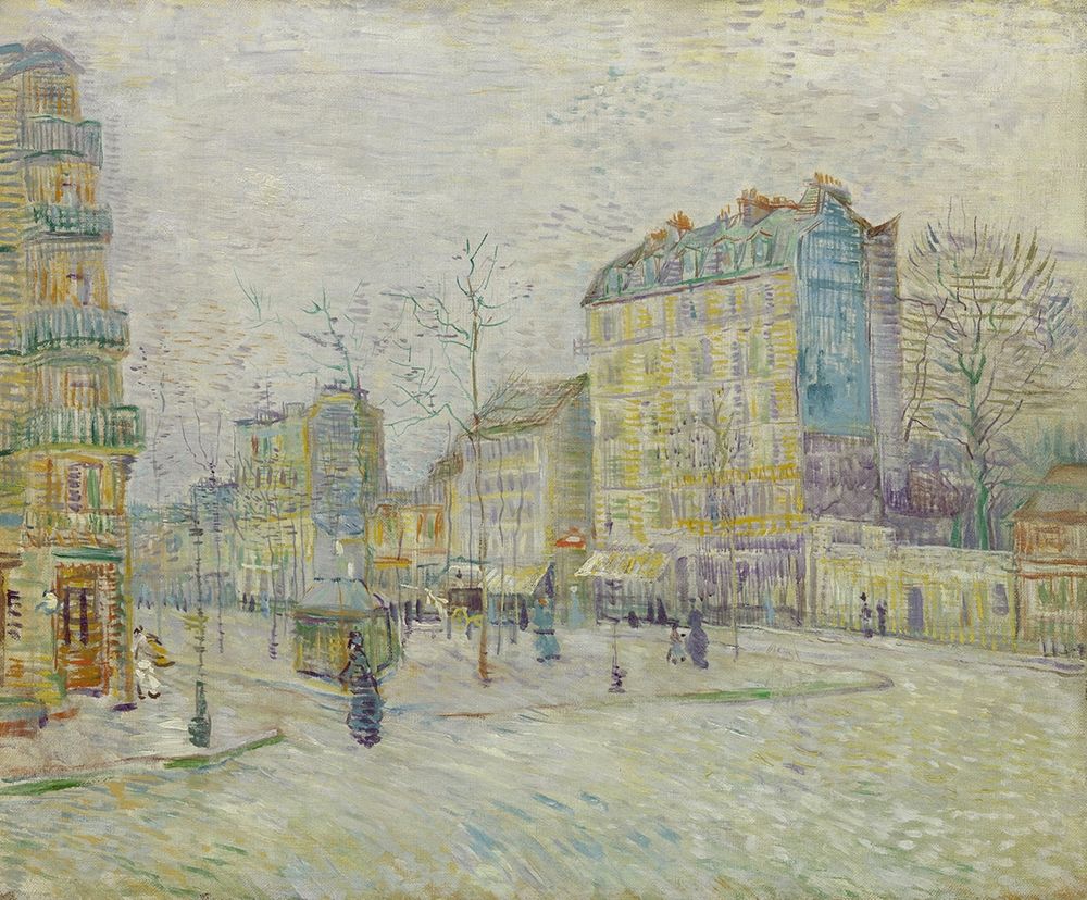 Boulevard de Clichy art print by Vincent van Gogh for $57.95 CAD