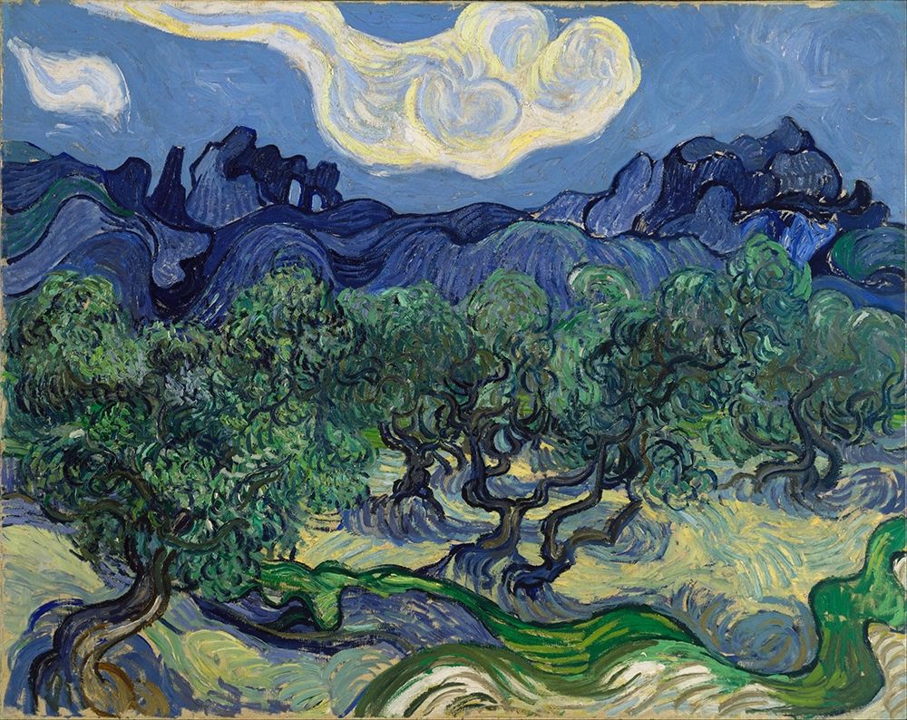 The Olive Trees art print by Vincent van Gogh for $57.95 CAD
