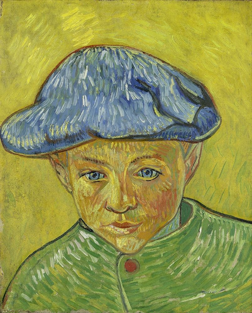 Portrait of Camille Roulin art print by Vincent van Gogh for $57.95 CAD