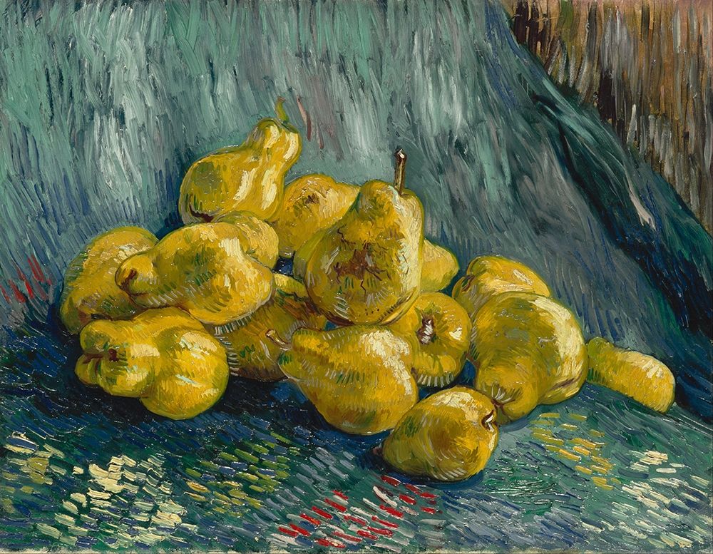 Still Life with Quinces art print by Vincent van Gogh for $57.95 CAD