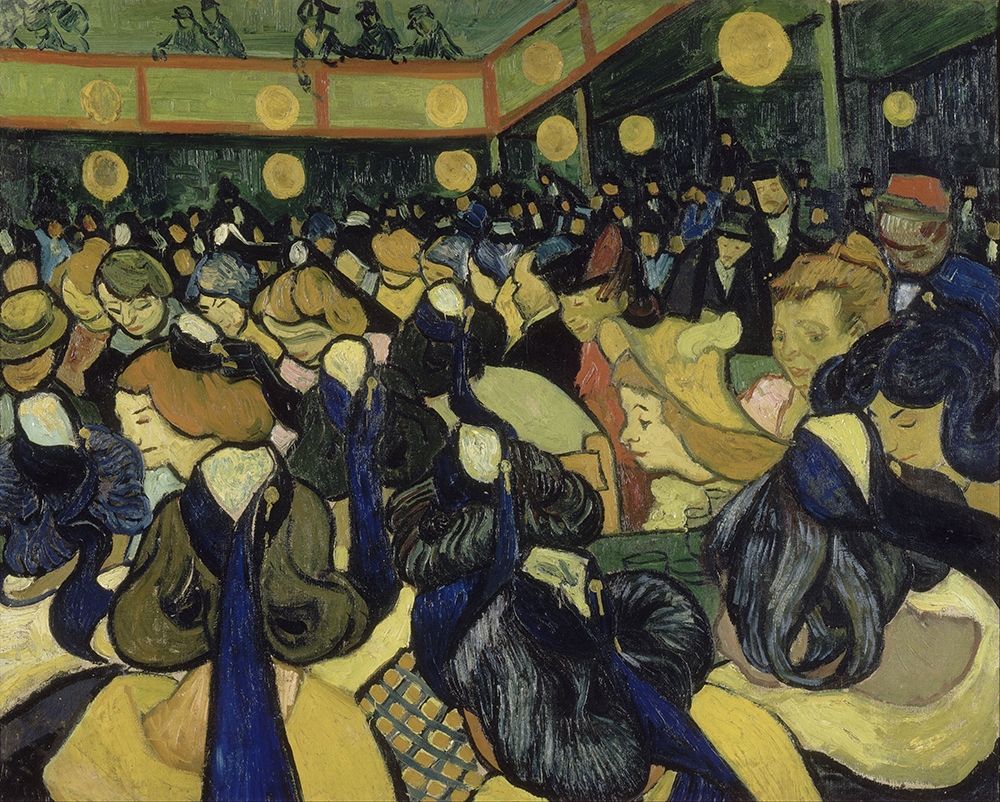 The Dance Hall in Arles art print by Vincent van Gogh for $57.95 CAD