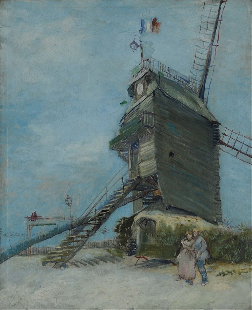 Le Moulin de la Galette art print by Vincent van Gogh for $57.95 CAD