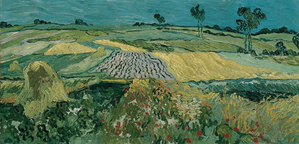 The Plain of Auvers art print by Vincent van Gogh for $57.95 CAD