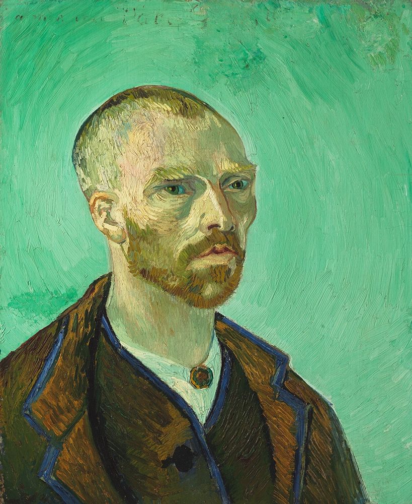 Self Portrait, dedicated to Paul Gauguin art print by Vincent van Gogh for $57.95 CAD