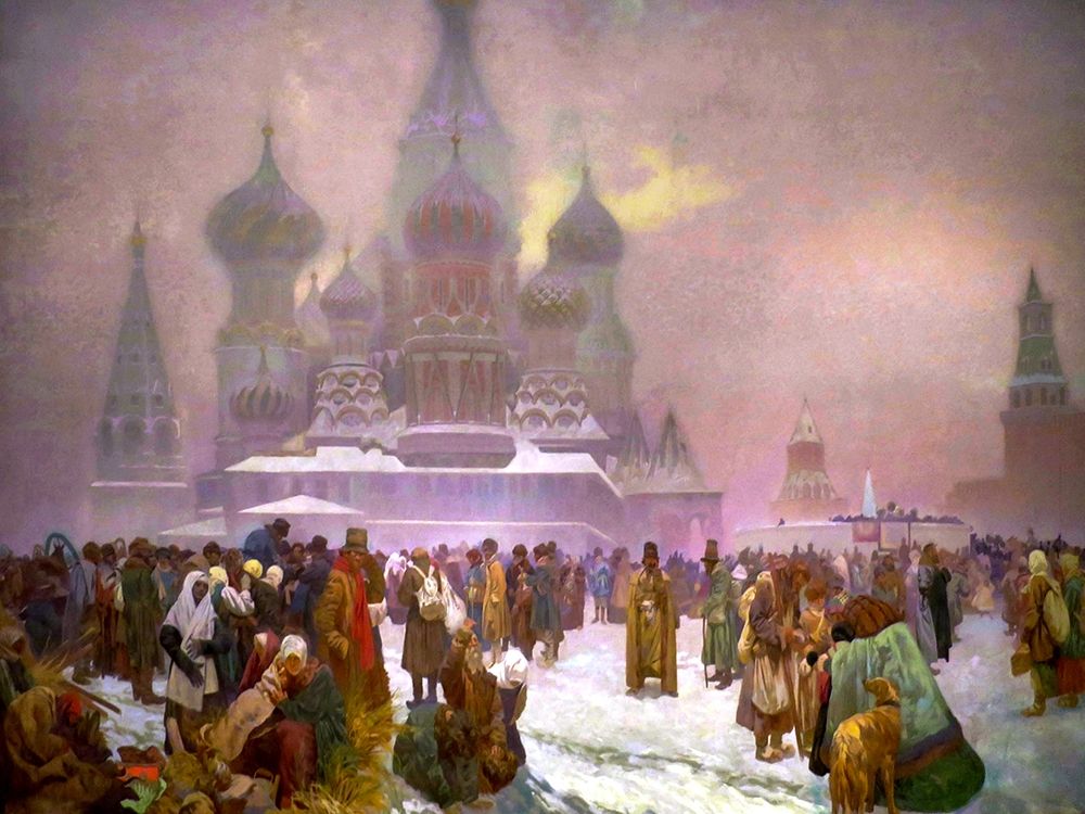 The Abolition of Serfdom in Russia art print by Alphonse Mucha for $57.95 CAD