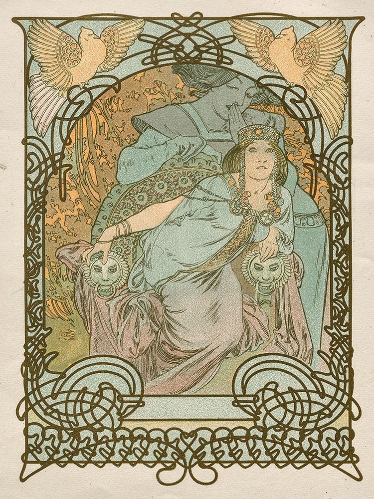 Ilsee-Princesse de Tripoli art print by Alphonse Mucha for $57.95 CAD
