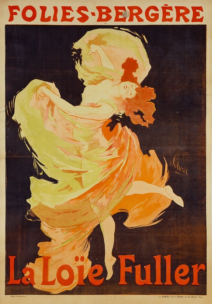 Loie Fuller art print by Jules Cheret for $57.95 CAD