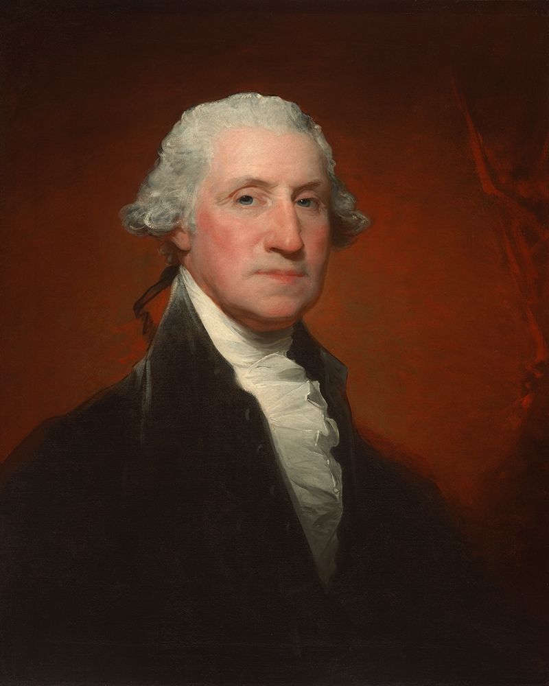 George Washington Vaughan-Sinclair portrait art print by Gilbert Stuart for $57.95 CAD