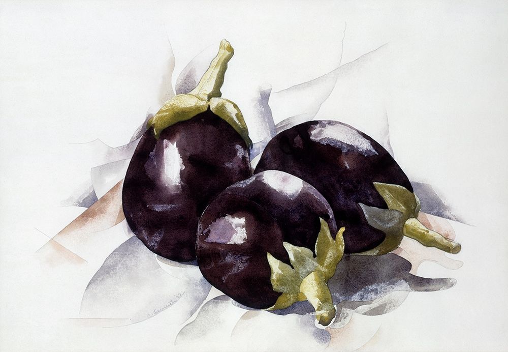Eggplants art print by Charles Demuth for $57.95 CAD