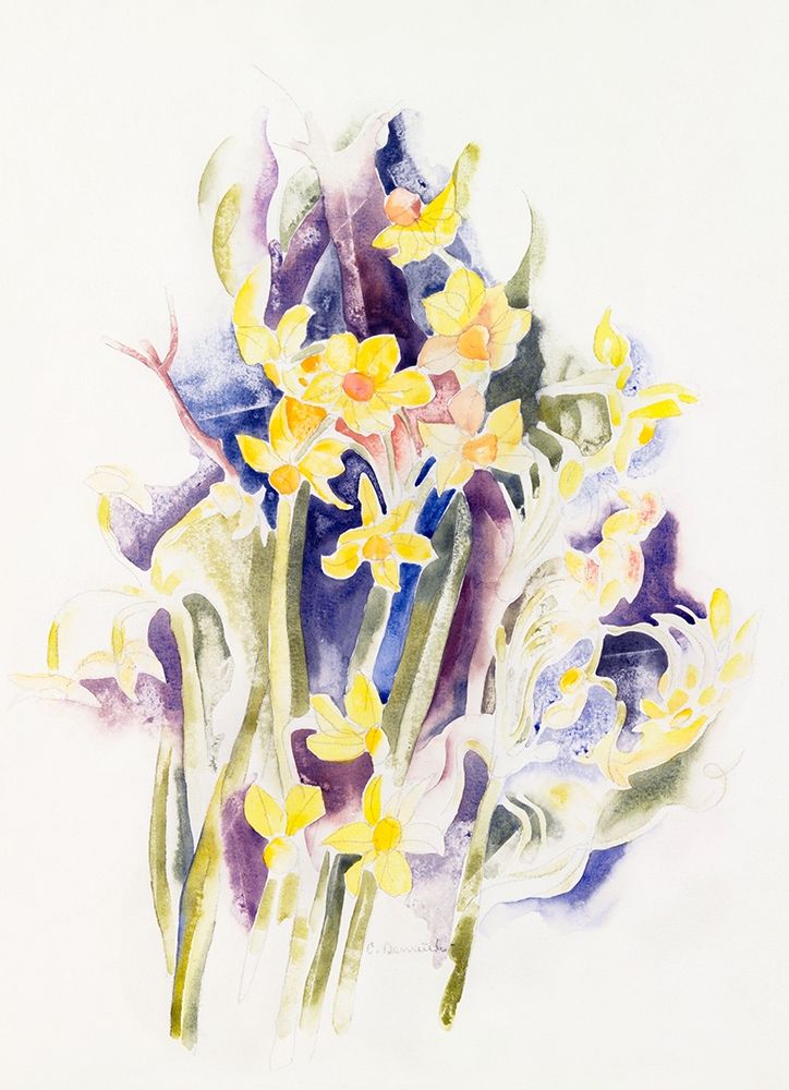 Small Daffodils art print by Charles Demuth for $57.95 CAD