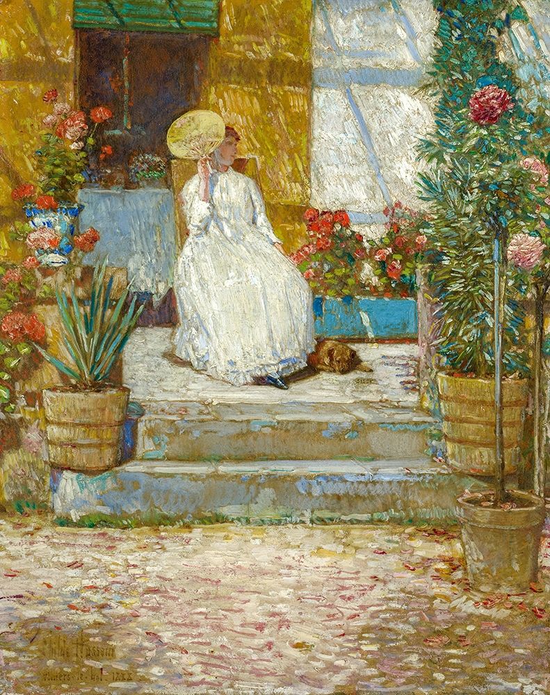 In the Sun art print by Childe Hassam for $57.95 CAD