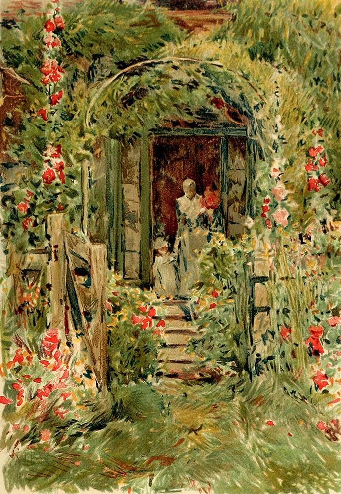 Garden in Its Glory art print by Childe Hassam for $57.95 CAD