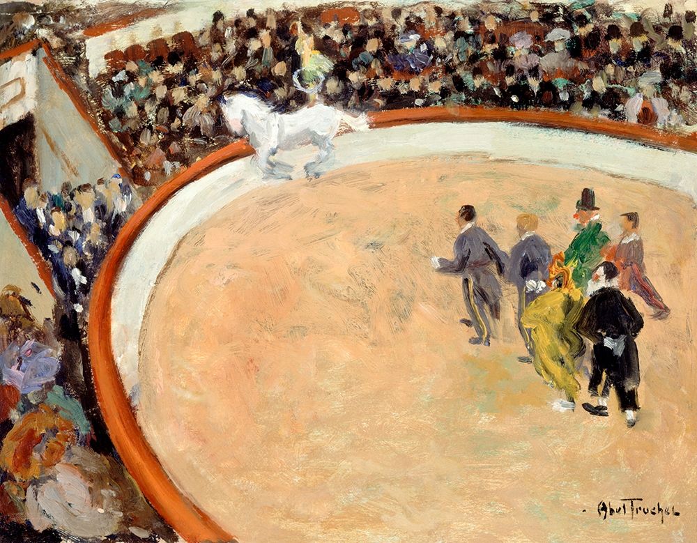 The Medrano circus-boulevard Rochechouard art print by Louis Abel-Truchet for $57.95 CAD