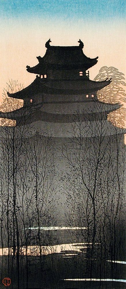 Nagoya Castle art print by Hiroaki Takahashi for $57.95 CAD