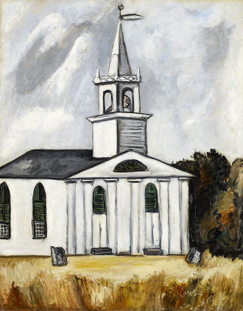Church at Head Tide art print by Marsden Hartley for $57.95 CAD
