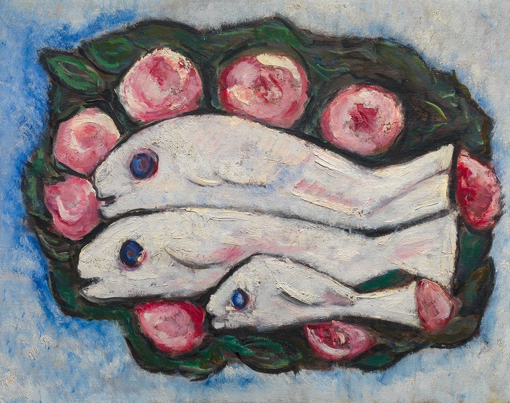 Banquet in Silence art print by Marsden Hartley for $57.95 CAD