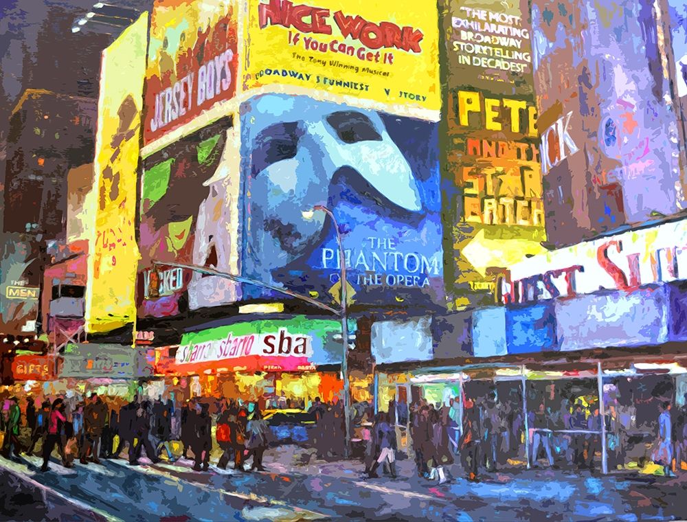 On Broadway art print by Sarah Ghanooni for $57.95 CAD