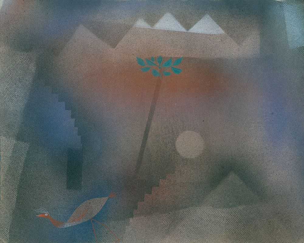 Bird Wandering Off art print by Paul Klee for $57.95 CAD