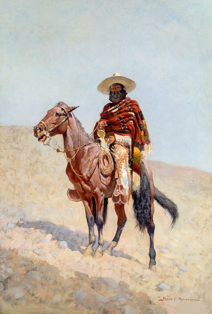 A Mexican Vaquero art print by Frederic Remington for $57.95 CAD