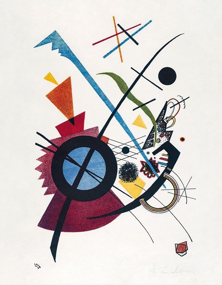 Violet 1923 art print by Wassily Kandinsky for $57.95 CAD