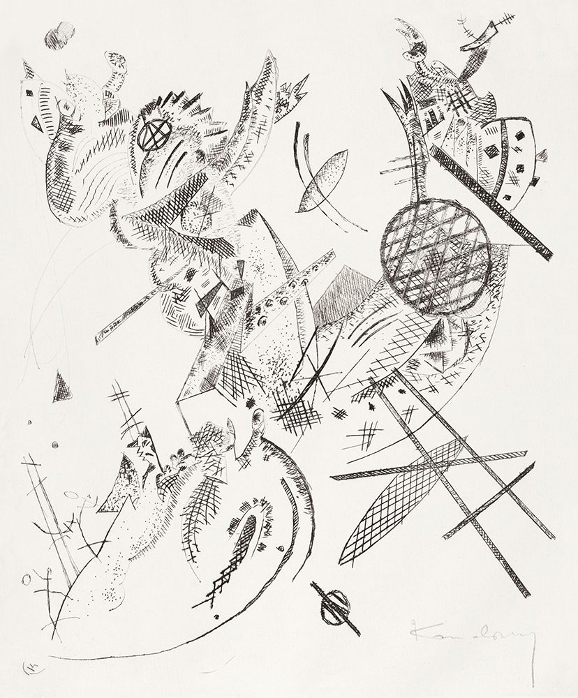 Kleine Welten XII-Small Worlds XII 1922 art print by Wassily Kandinsky for $57.95 CAD
