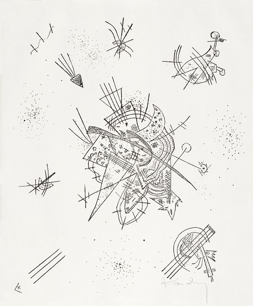 Kleine Welten X-Small Worlds X 1922 art print by Wassily Kandinsky for $57.95 CAD
