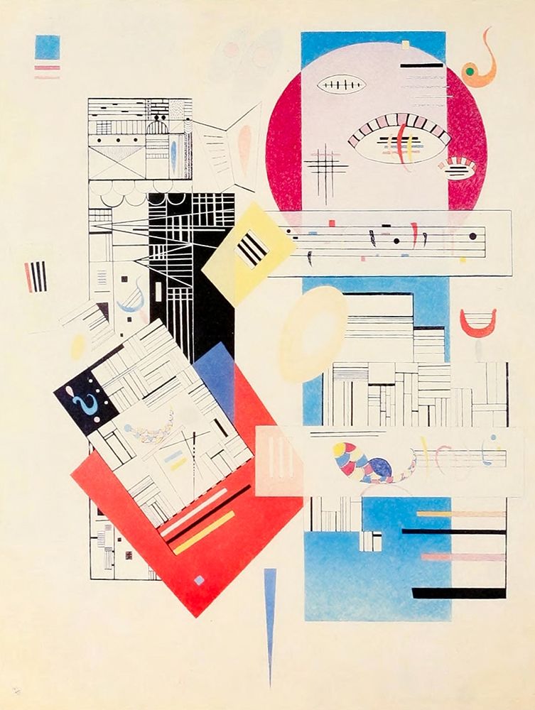 Animated Stability 1937 art print by Wassily Kandinsky for $57.95 CAD