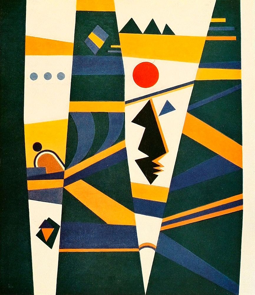 Connection no.579 1932 art print by Wassily Kandinsky for $57.95 CAD