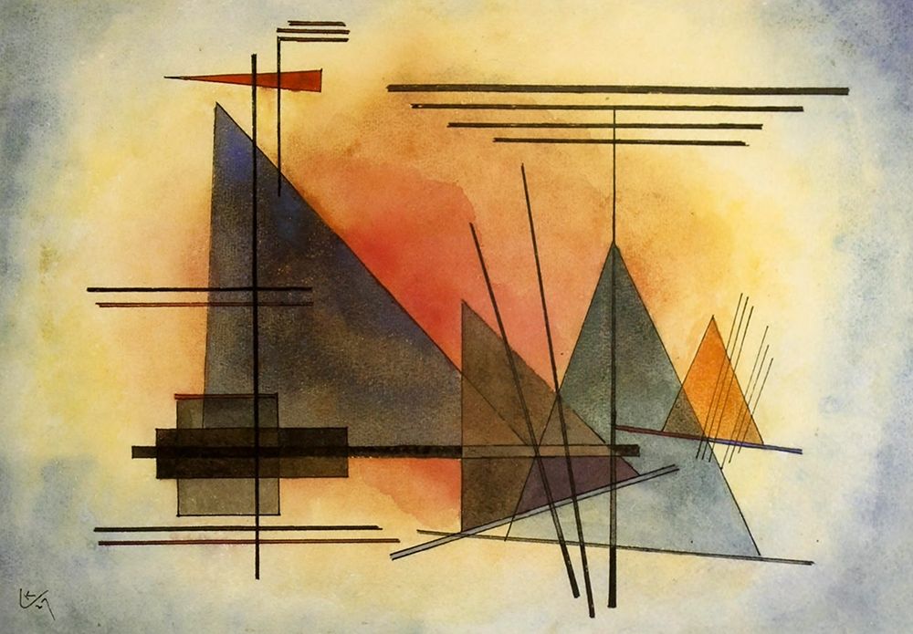 Heating up 1927 art print by Wassily Kandinsky for $57.95 CAD