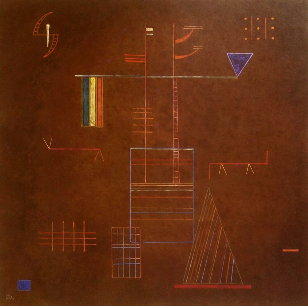 Imperturbable 1929 art print by Wassily Kandinsky for $57.95 CAD