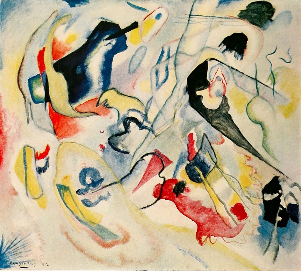 Improvisation no.29 Swan 1912 art print by Wassily Kandinsky for $57.95 CAD