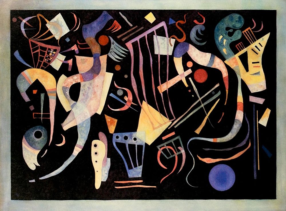 Multiple Forms 1936 art print by Wassily Kandinsky for $57.95 CAD