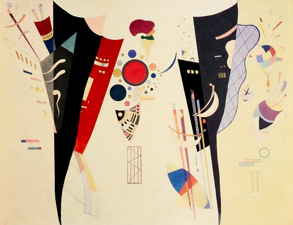 Reciprocal Accord 1941 art print by Wassily Kandinsky for $57.95 CAD