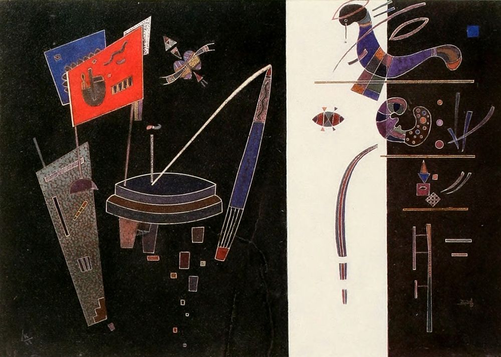 Red Accent 1943 art print by Wassily Kandinsky for $57.95 CAD