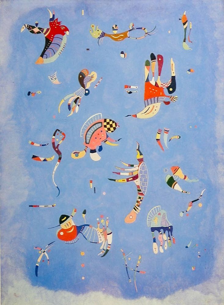 Sky Blue 1940 art print by Wassily Kandinsky for $57.95 CAD