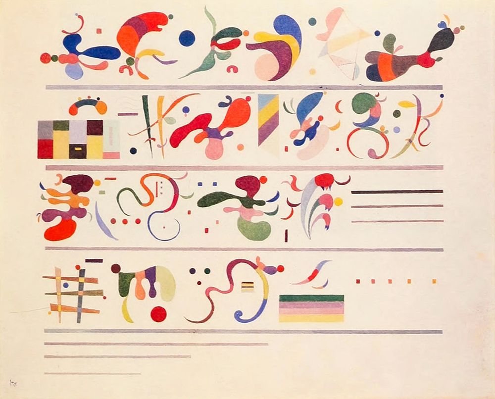 Succession 1935 art print by Wassily Kandinsky for $57.95 CAD