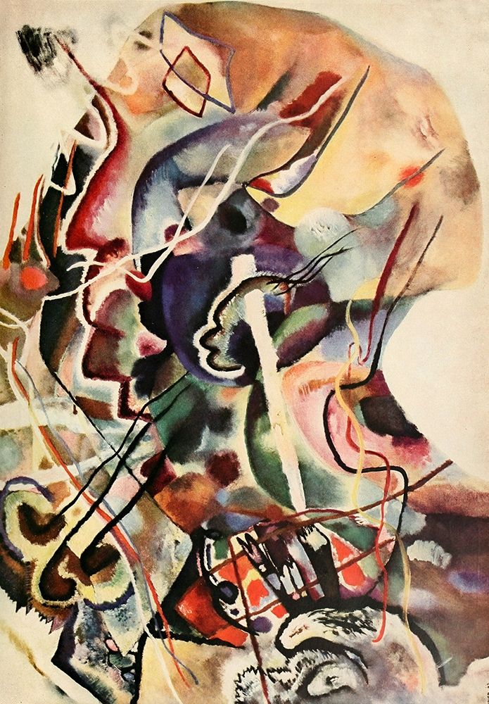 The White Edge art print by Wassily Kandinsky for $57.95 CAD