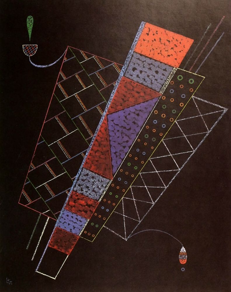 Two Figures 1939 art print by Wassily Kandinsky for $57.95 CAD