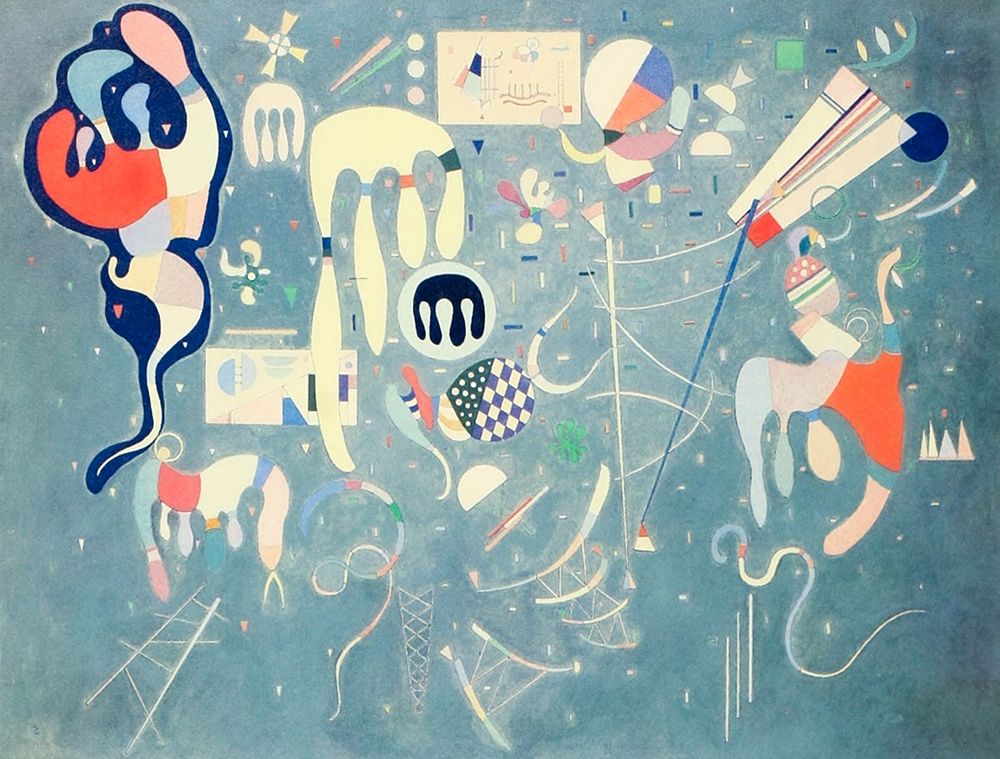 Various Actions 1941 art print by Wassily Kandinsky for $57.95 CAD