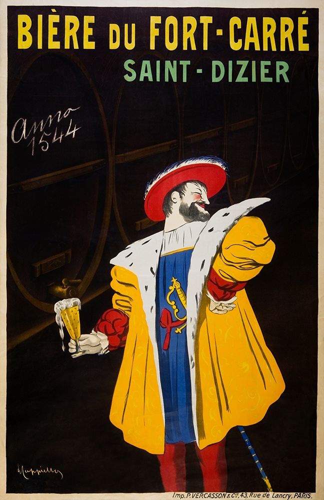Beer from Fort-Carre-Saint-Dizier art print by Leonetto Cappiello for $57.95 CAD