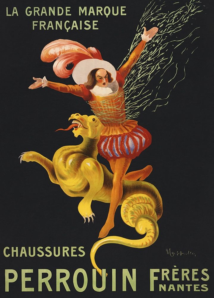 Chaussures Perrouin freres-Nantes art print by Leonetto Cappiello for $57.95 CAD